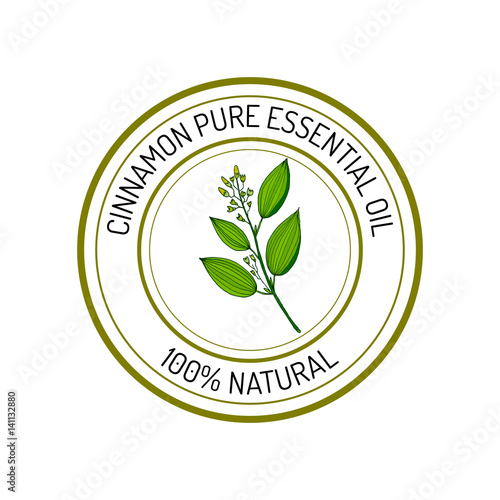 Essential oil label