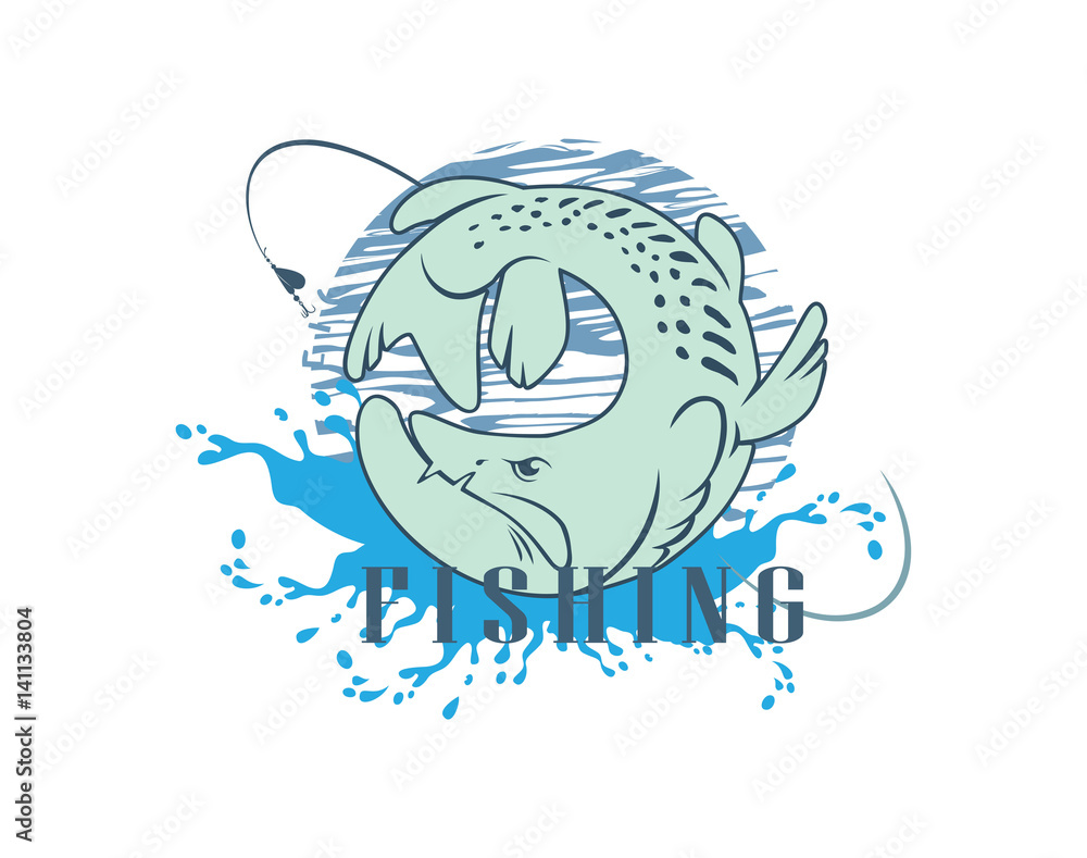 Fototapeta premium pike fish
