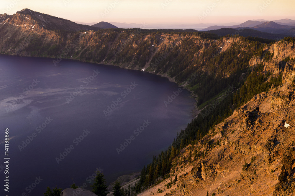 Crater Lake National Park Oregon State USA