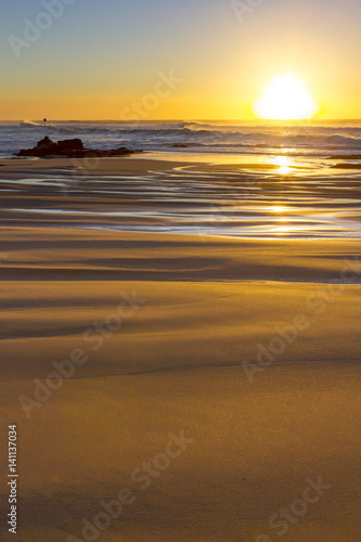 Sunrise at Baggies Beach, Warner Beach, Durban, South Africa