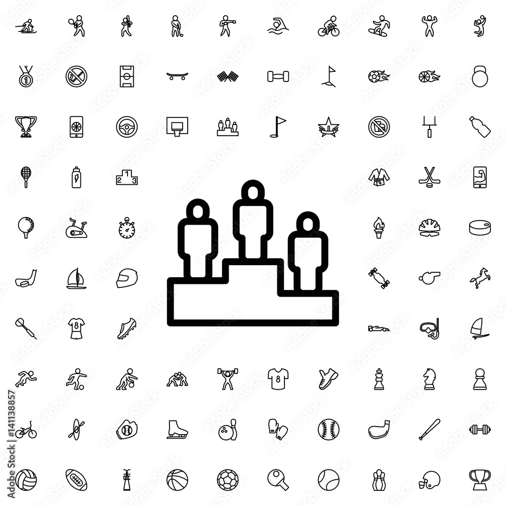 Ranking icon illustration