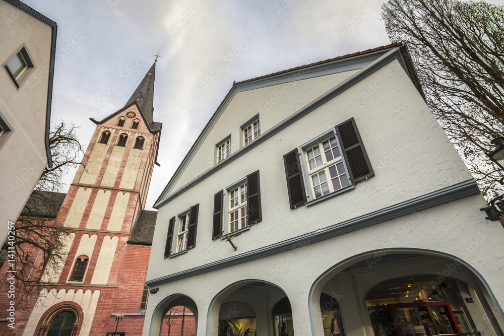 Fototapeta premium old town kempen germany