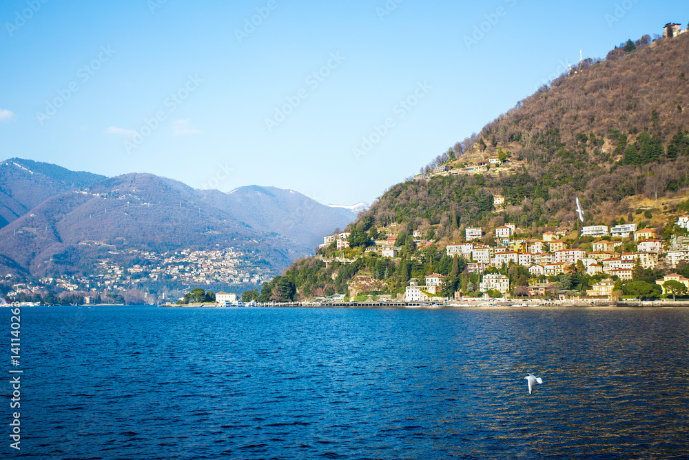 Beautiful Italy - mountains and Como Lake