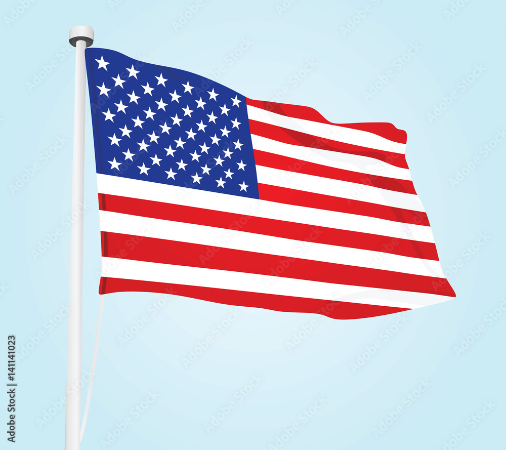 Fototapeta premium USA flag