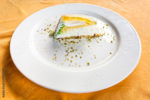 traditional sicilian sweet cake cassata