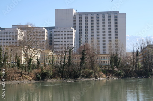 Vue sur l'hopital de Grenoble