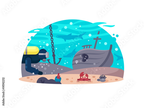 Diving active rest