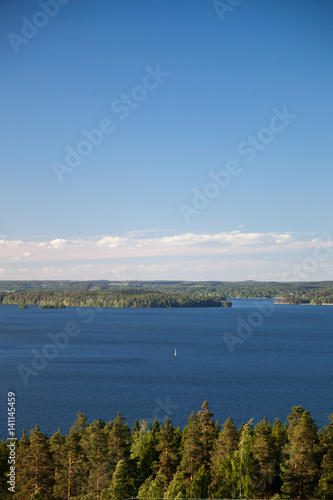 View from a hill top