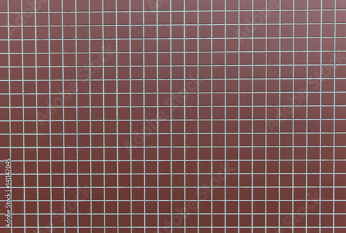 Square reddish tiles