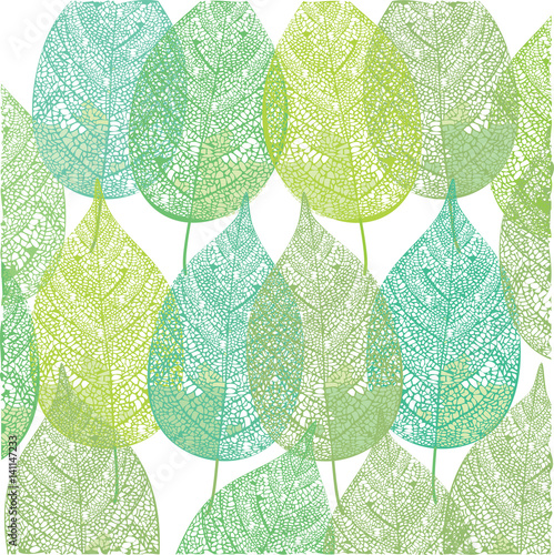 grüne pflanzen Blätter Muster illustration