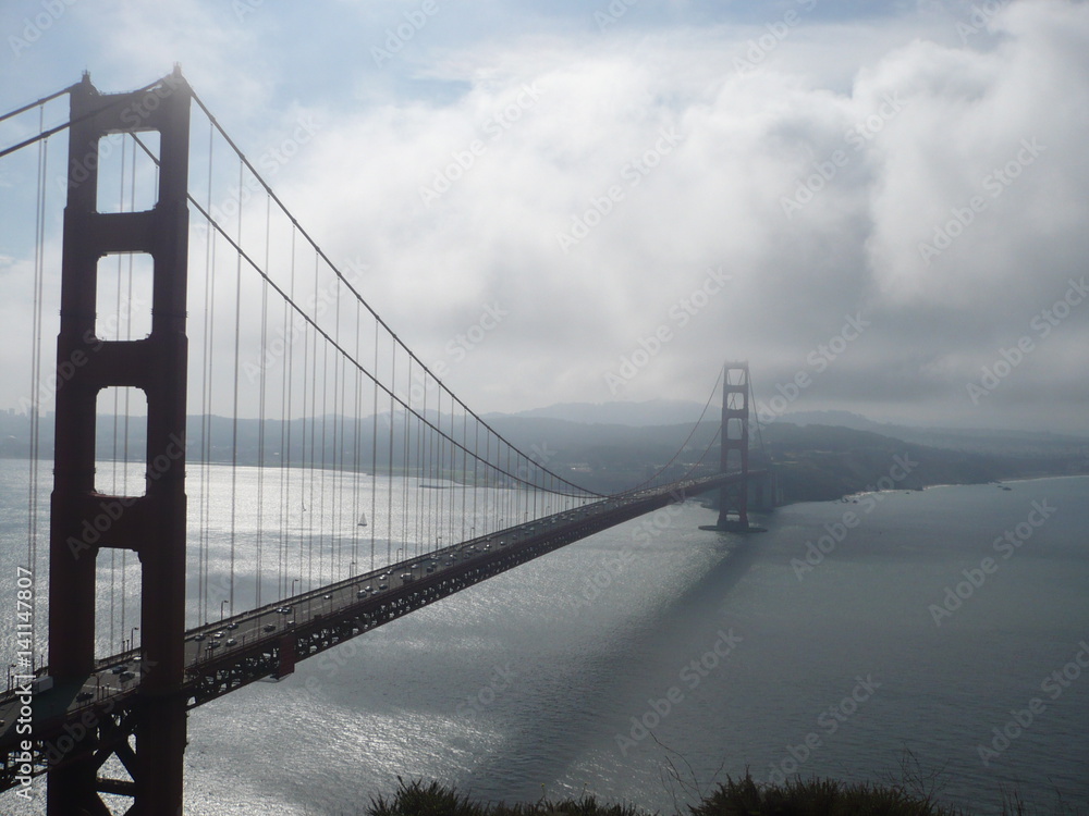Naklejka premium Golden Gate Bridge in San Francisco