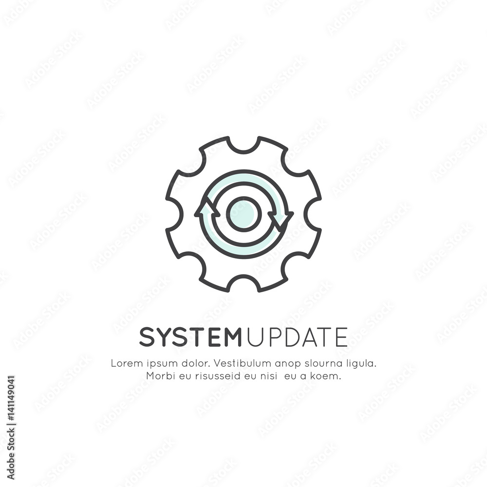 Vector Icon Style Illustration Concept of Global Connection, Network, Worldwide Web, Cloud Hosting, Wireless Connection, Update, New Operation System, Sync, Mobile and Desktop Application Development Vector Icon Style Illustration Concept of Global Connection, Network, Worldwide Web, Cloud Hosting, Wireless Connection, Update, New Operation System, Sync, Mobile and Desktop Application Development