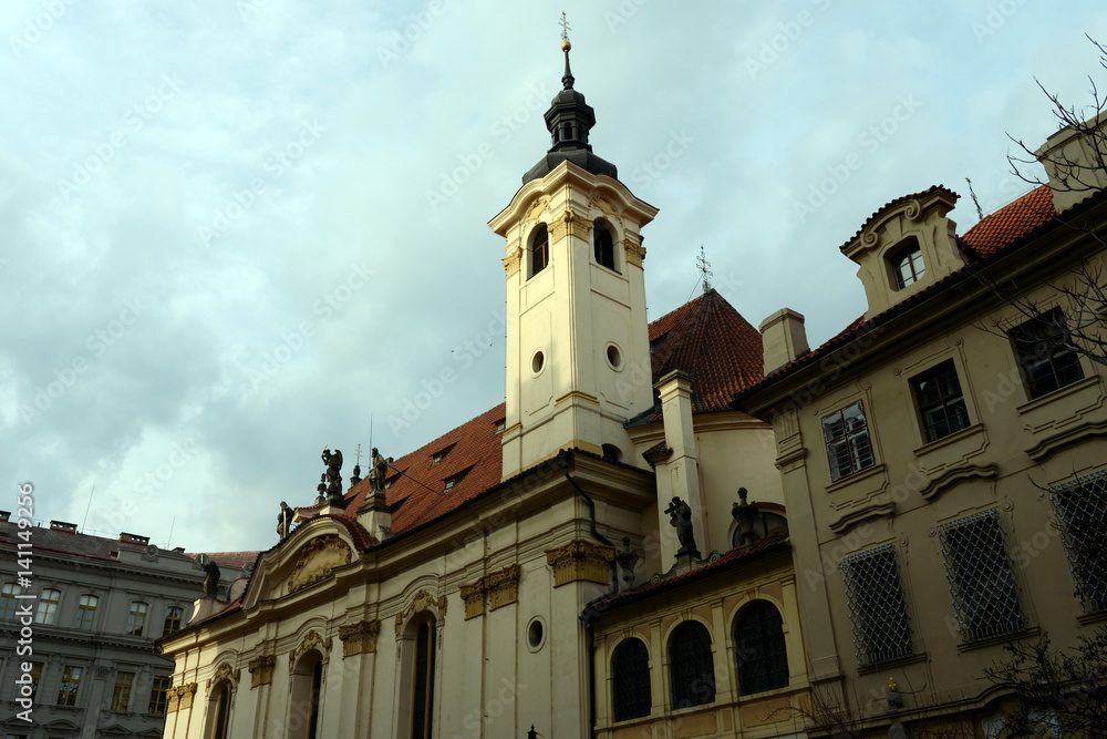 The Church of St. Simon and Jude on the streets of the Relief of Prague.