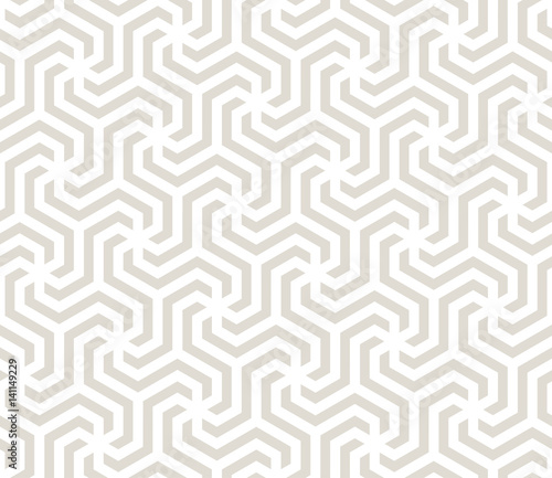 abstract geometric hexagon swirl graphic pattern print
