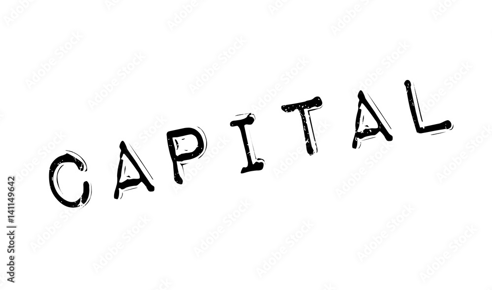 Capital rubber stamp. Grunge design with dust scratches. Effects can be easily removed for a clean, crisp look. Color is easily changed. Capital rubber stamp. Grunge design with dust scratches. Effects can be easily removed for a clean, crisp look. Color is easily changed.