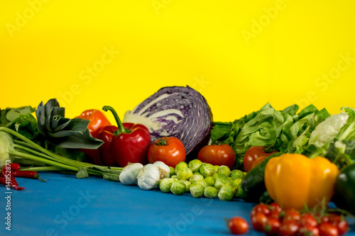 Fototapeta Naklejka Na Ścianę i Meble -  Organic vegetables 
