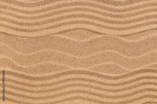 Beautiful patterns on the beach sand.