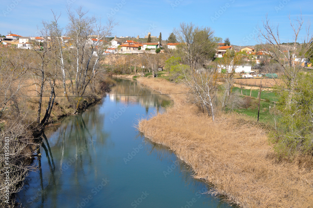 Fototapeta premium Río Tajo, Fuentidueña de Tajo