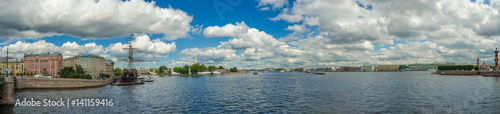 Panorama of St. Peterburg, Russia