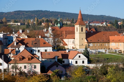 Historic town Cesky Krumlov in the southern Bohemia, Czech republic