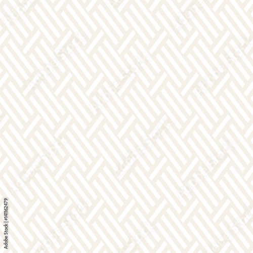 Abstract Geometric Pattern With Stripes Lattice. Subtle Seamless Vector Background