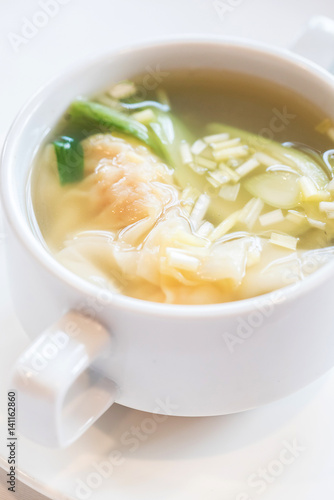 Shrimps Wonton Soup