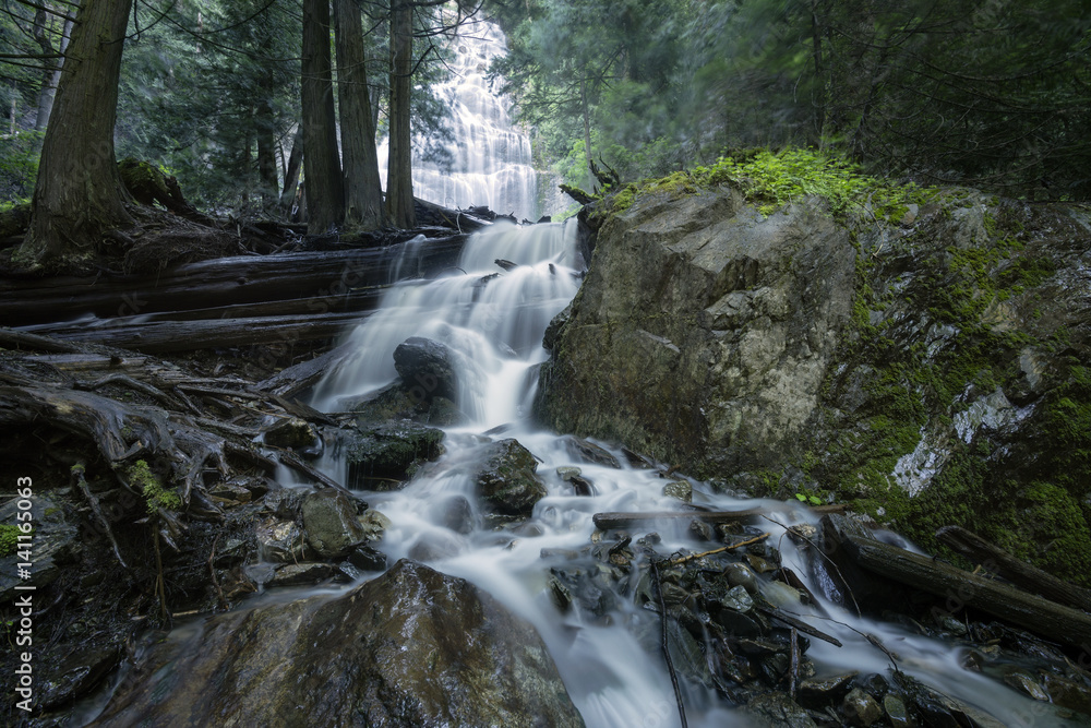 Fototapeta Bridal Falls, Chilliwack, BC, Kanada.