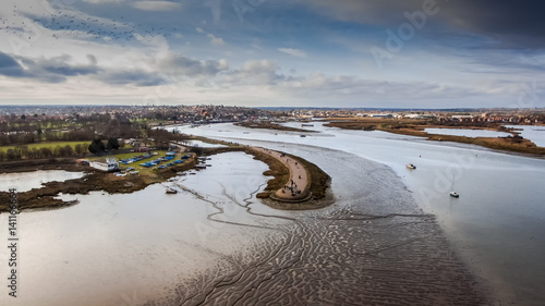 Fotografia Maldon Blackwater Estuary Essex Areal