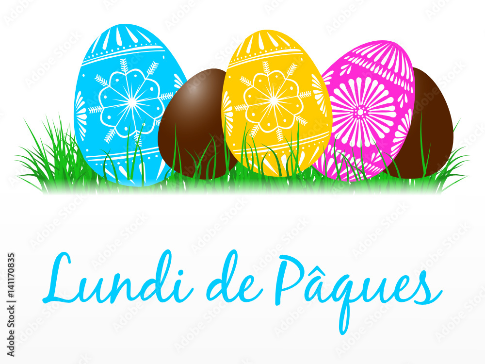 lundi de pâques - oeufs lundi de pâques - oeufs