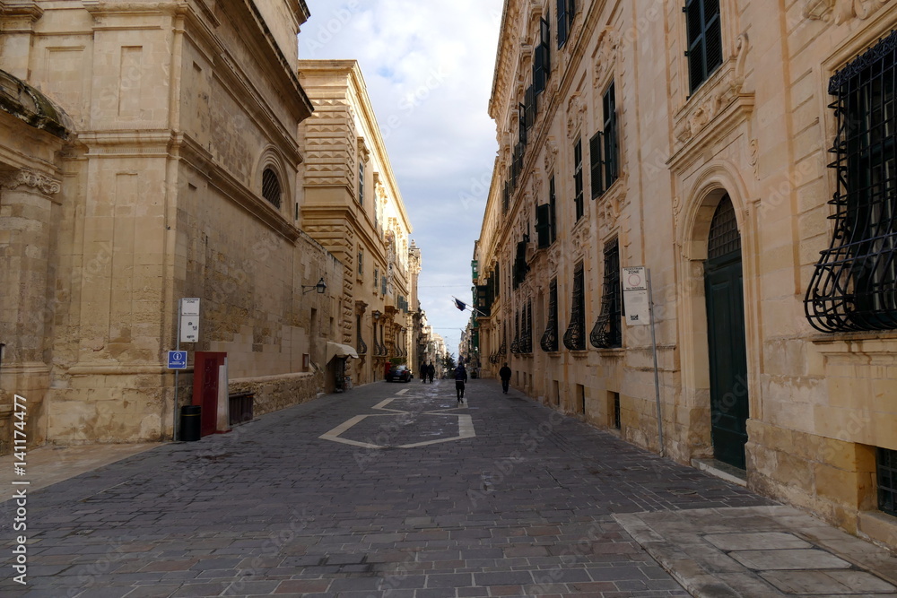 Innenstadt von Valetta Malta