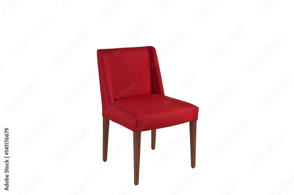 Fototapeta premium Red dining chair