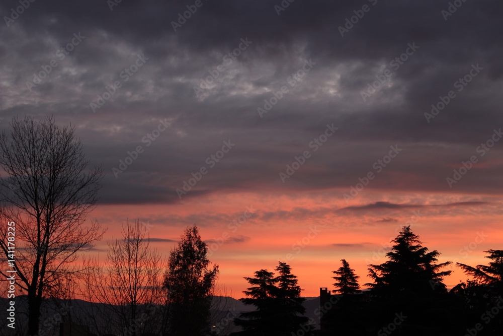 Obraz premium Alba su Roma