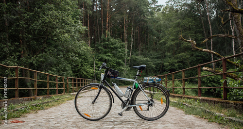 Bicycle in the forest