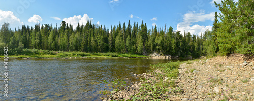 Panorama of North river protected.
