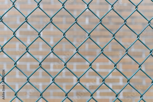 Green Fence Background