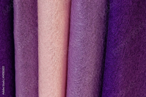 Color set felt for abstract background.