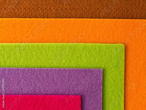 Color set felt for abstract background.