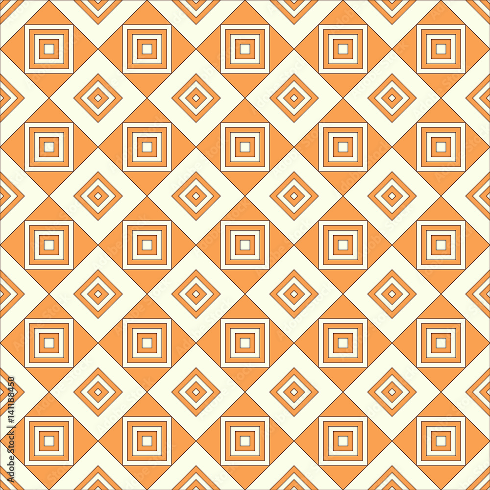 Geometrical pattern - squares. Endless modern geometrical pattern with squares. For design concepts - web - prints - posters - wallpapers - interfaces. Fully editable colors. Vector illustration. Geometrical pattern - squares. Endless modern geometrical pattern with squares. For design concepts - web - prints - posters - wallpapers - interfaces. Fully editable colors. Vector illustration.