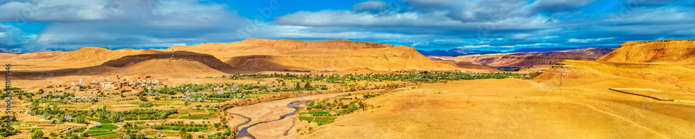 Fototapeta premium Landscape near Ait Ben Haddou village in Morocco