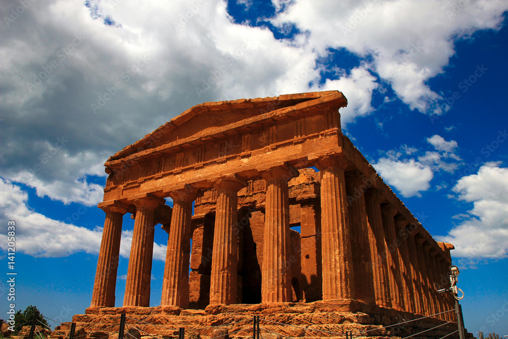 Obraz premium Vallée des Temples Agrigente