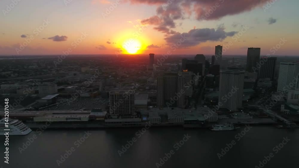 Aerial Louisiana New Orleans September 2016 4K Aerial Louisiana New Orleans September 2016 4K