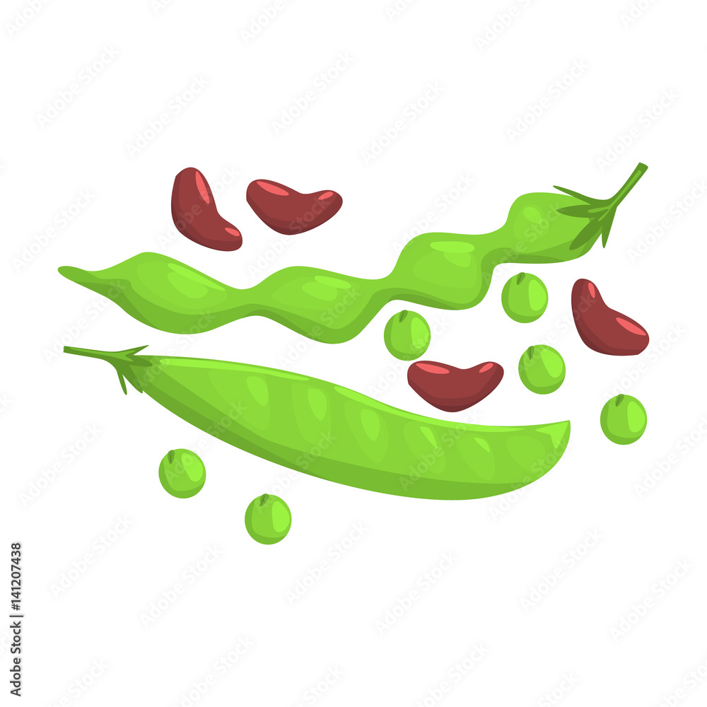 Green Bean And Peas Pods, Food Item Rich In Proteins, Important Element