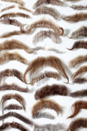 Selection of Mustaches at the Theater Store