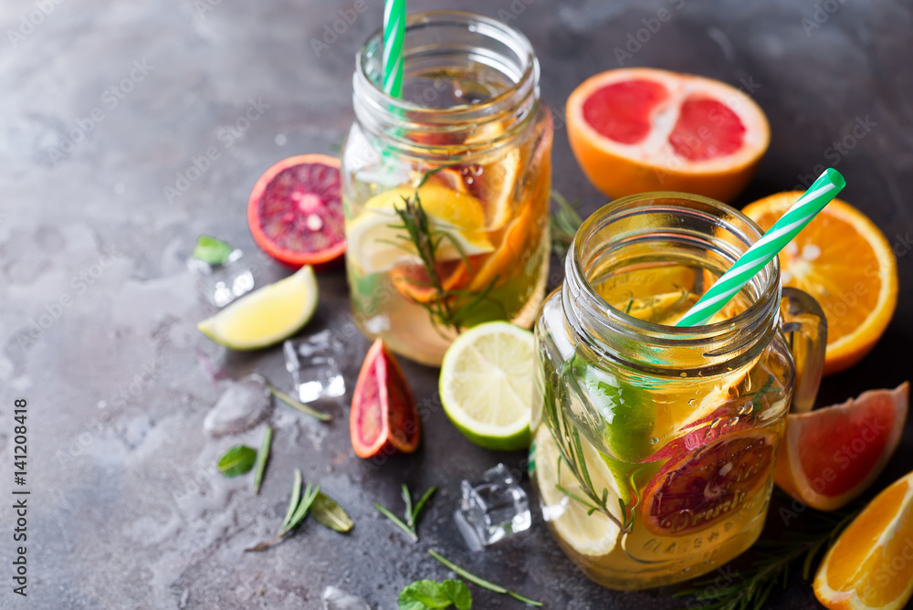 orange lemonade on a jar orange lemonade on a jar
