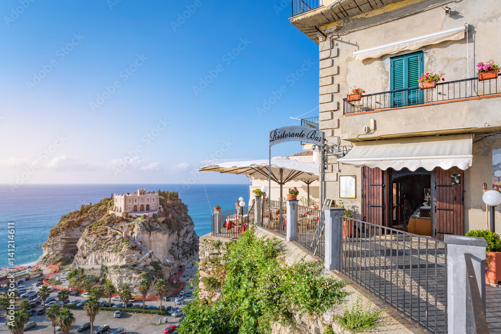View over Santa Maria dell'Isola - Tropea, Calabria, Italy