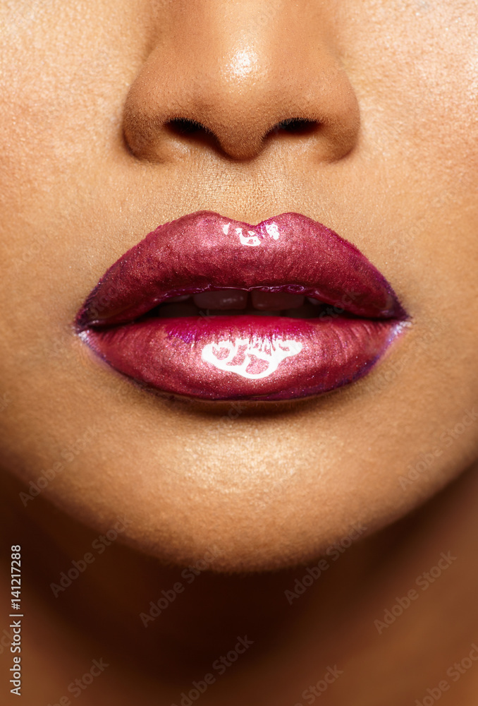 Fototapeta premium Glossy make-up