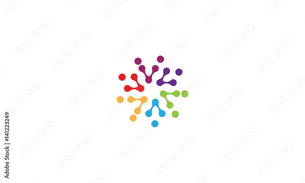 Colorful Abstrak Star of Technology Colorful Abstrak Star of Technology