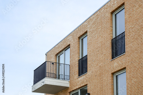 Balkon an einer Fassade