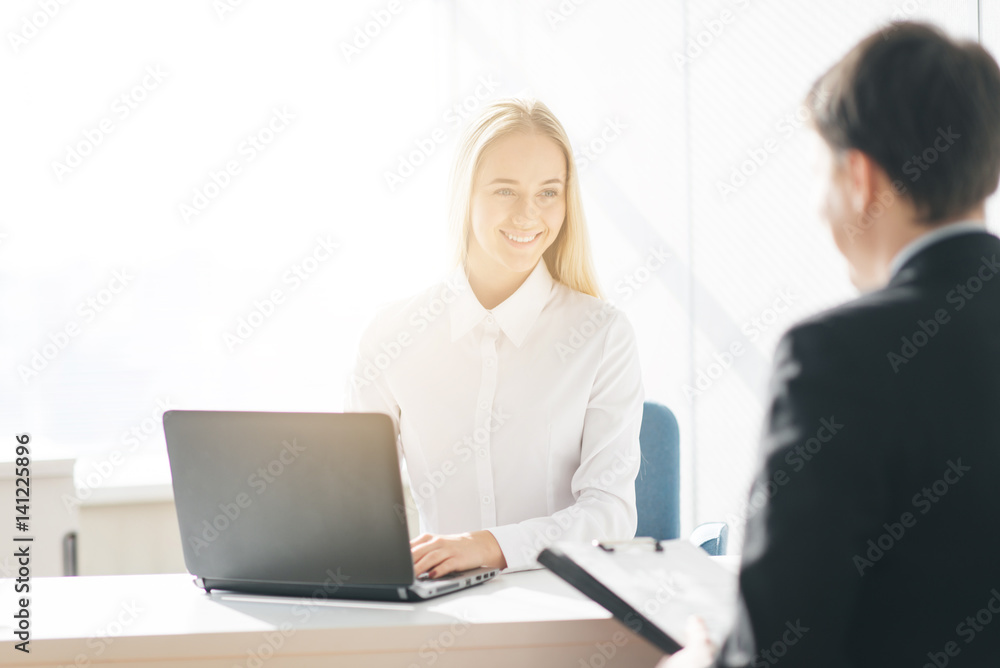 Fototapeta premium Woman in business