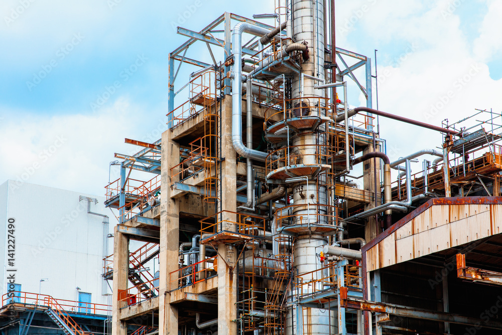 Refinery, Industry oil and gas tube plant Refinery, Industry oil and gas tube plant
